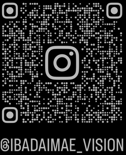 Instagram QR @IBADAIMAE_VISION